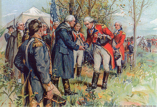 Surrender of Burgoyne, October 17, 1777